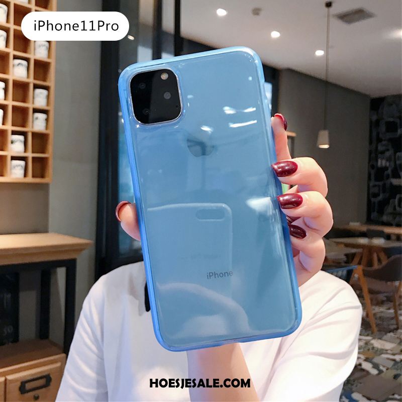 iPhone 11 Pro Hoesje All Inclusive Mobiele Telefoon Anti-fall Siliconen Bescherming Goedkoop