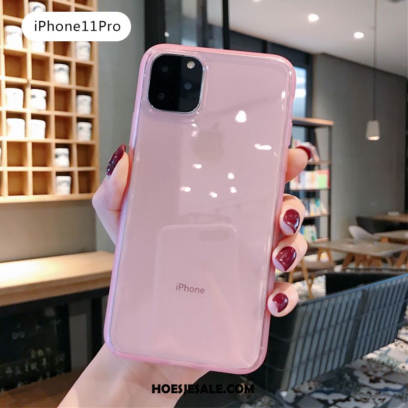 iPhone 11 Pro Hoesje All Inclusive Mobiele Telefoon Anti-fall Siliconen Bescherming Goedkoop