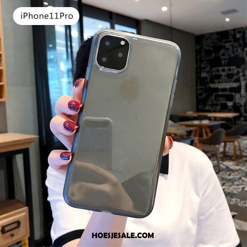 iPhone 11 Pro Hoesje All Inclusive Mobiele Telefoon Anti-fall Siliconen Bescherming Goedkoop