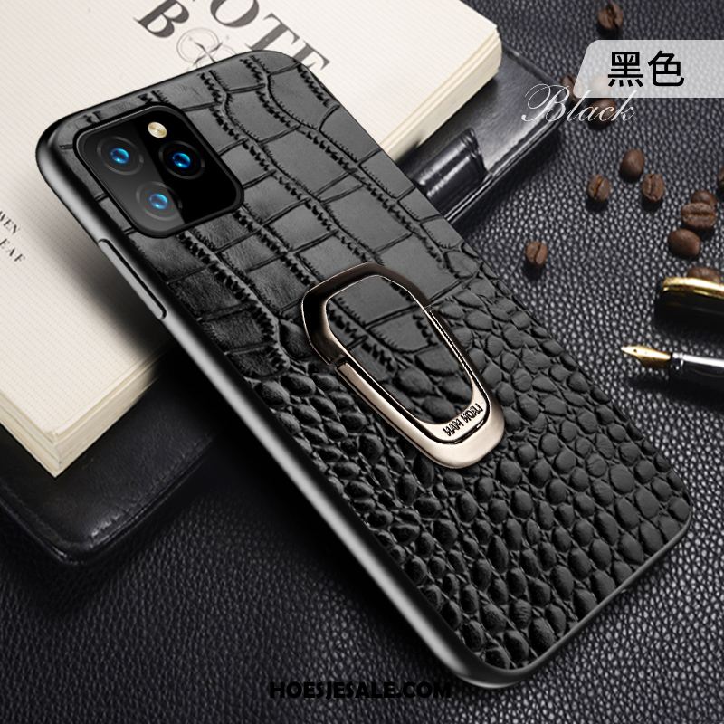 iPhone 11 Pro Hoesje Auto Dun Echt Leer Luxe All Inclusive Online