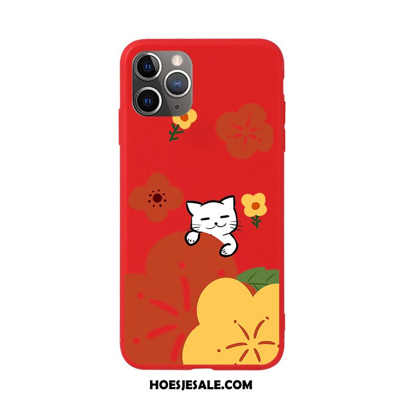 iPhone 11 Pro Hoesje Bescherming Mobiele Telefoon Lovers Hoes Bloemen Winkel