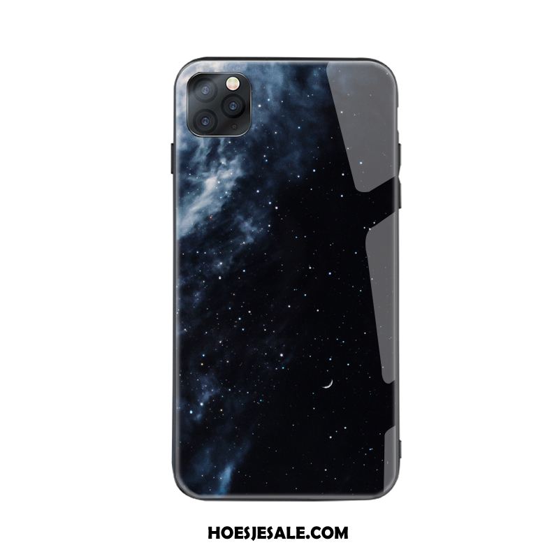 iPhone 11 Pro Hoesje Donkerblauw Persoonlijk Super Scheppend Wind