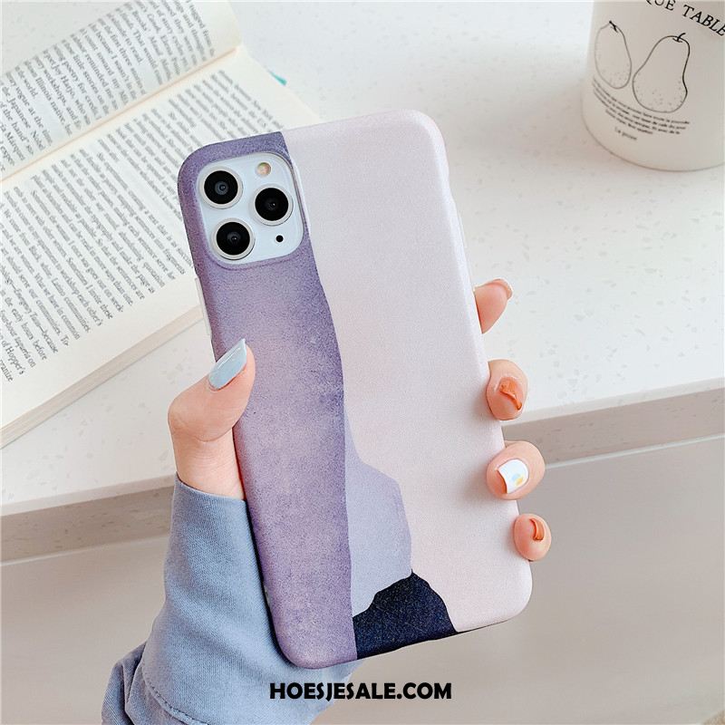 iPhone 11 Pro Hoesje Eenvoudige Anti-fall Persoonlijk Mobiele Telefoon Kunst Kopen