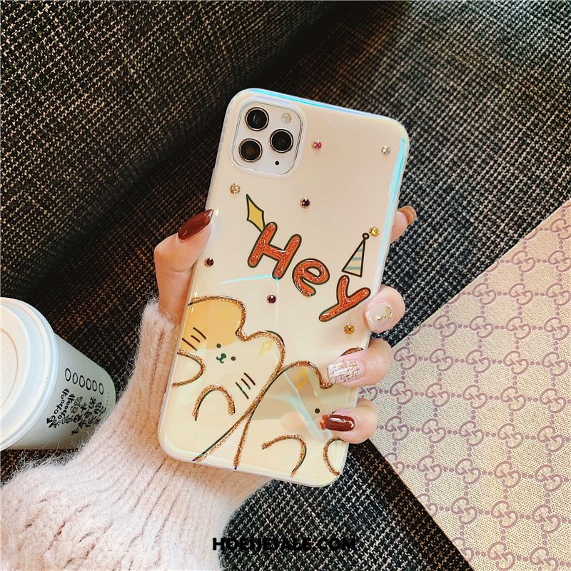 iPhone 11 Pro Hoesje Goud Rat Scheppend Lovers Mooie Kopen