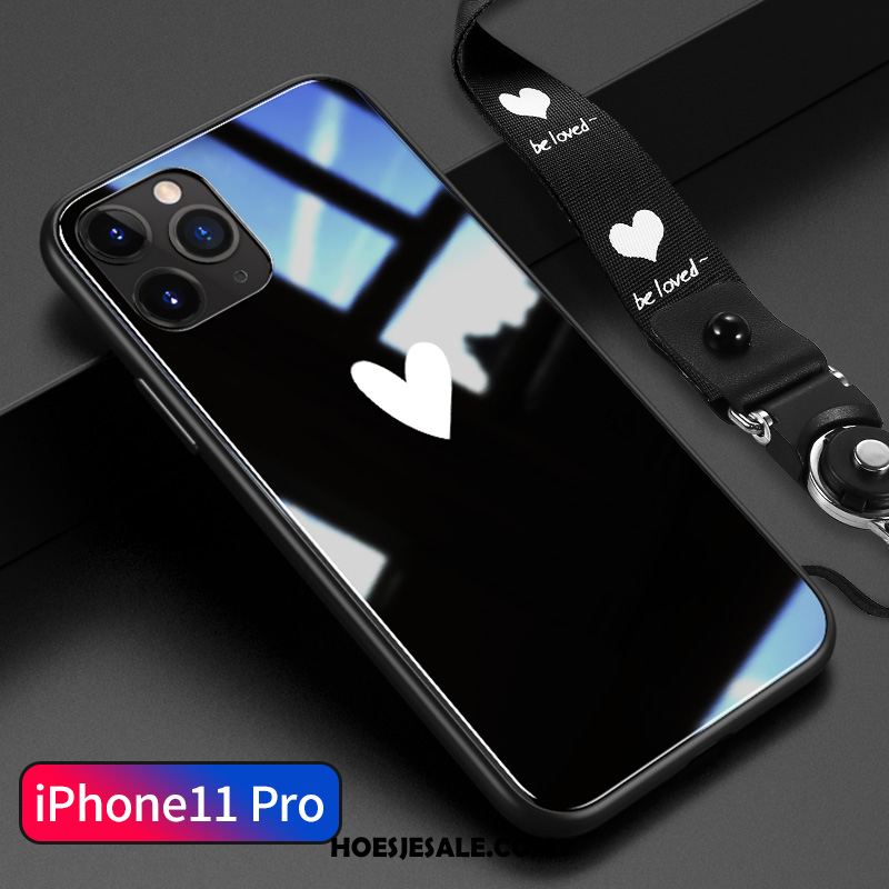 iPhone 11 Pro Hoesje Hoes Eenvoudige Bescherming All Inclusive Zwart Goedkoop