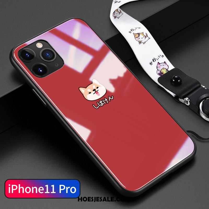 iPhone 11 Pro Hoesje Hoes Eenvoudige Bescherming All Inclusive Zwart Goedkoop