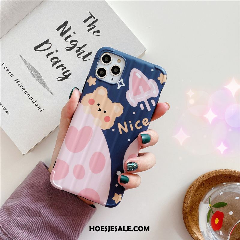 iPhone 11 Pro Hoesje Mini Konijn Bescherming Beren Hoes Sale