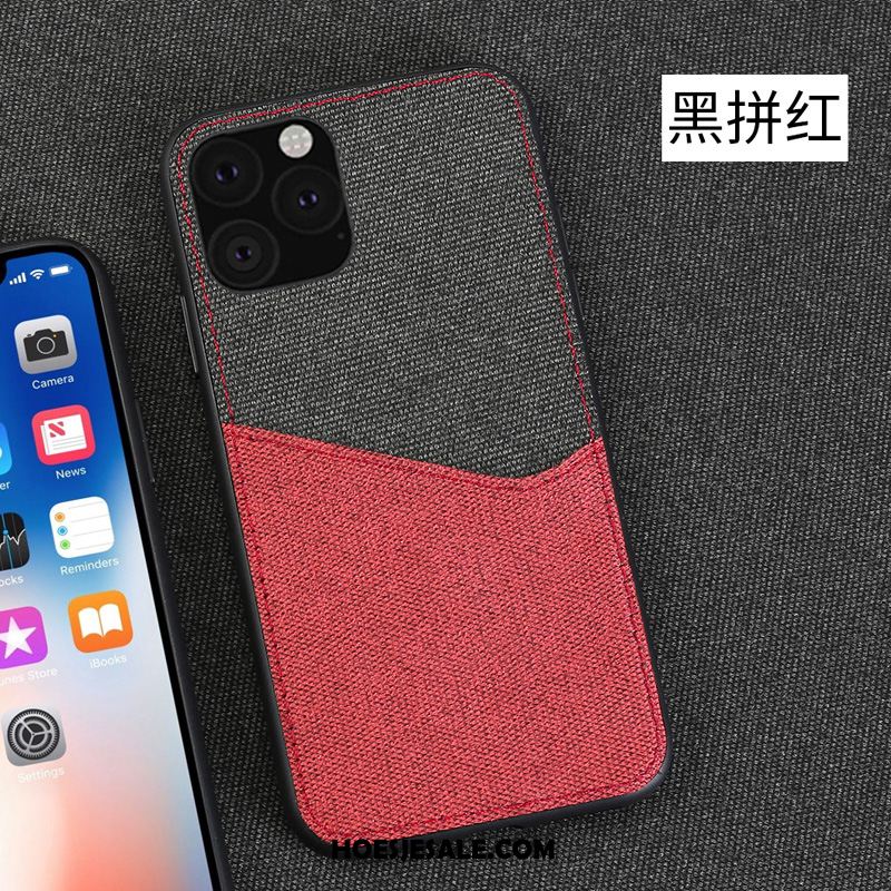 iPhone 11 Pro Hoesje Mobiele Telefoon Bedrijf Doek Trendy Merk Rood Aanbiedingen