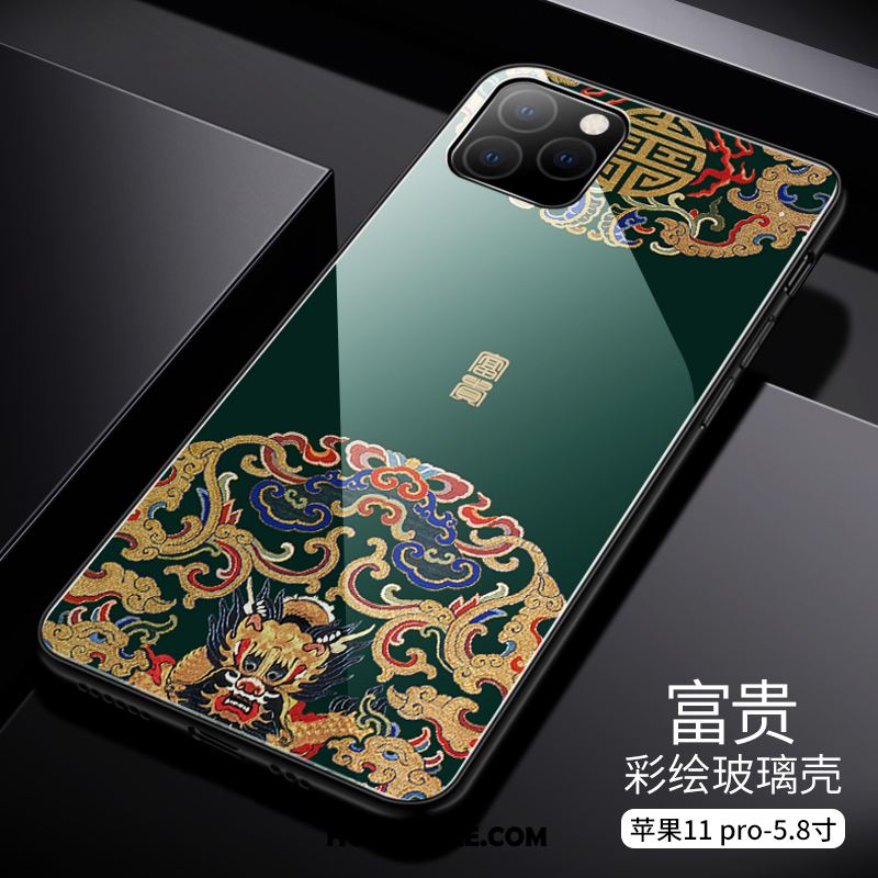 iPhone 11 Pro Hoesje Nieuw Chinese Stijl High End Glas All Inclusive Sale