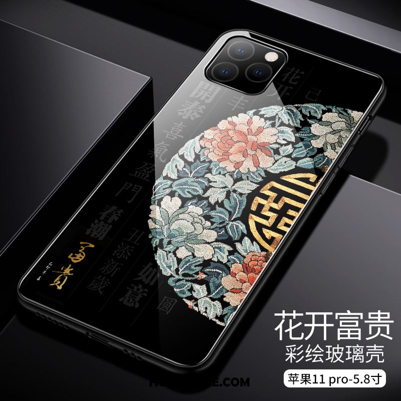 iPhone 11 Pro Hoesje Nieuw Chinese Stijl High End Glas All Inclusive Sale