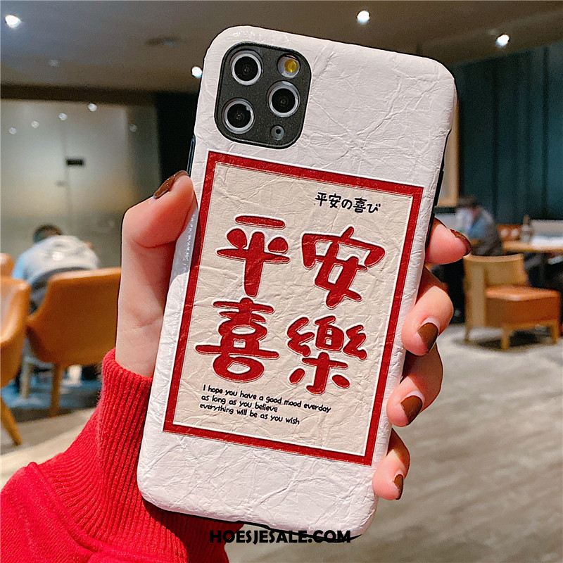 iPhone 11 Pro Hoesje Scheppend Zacht Mobiele Telefoon Anti-fall Wit Kopen