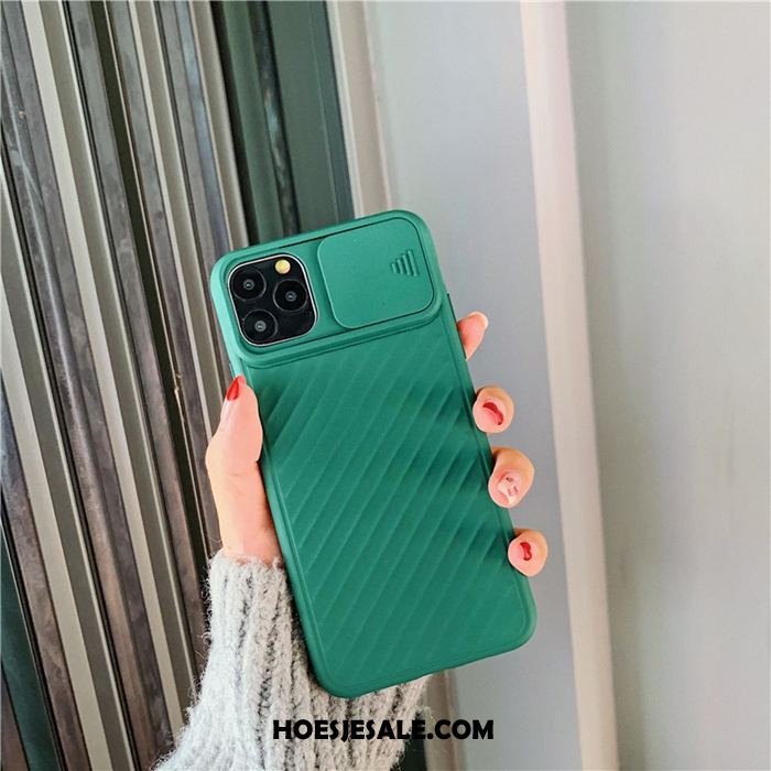 iPhone 11 Pro Hoesje Schrobben Mobiele Telefoon Eenvoudige Anti-fall Lovers Korting