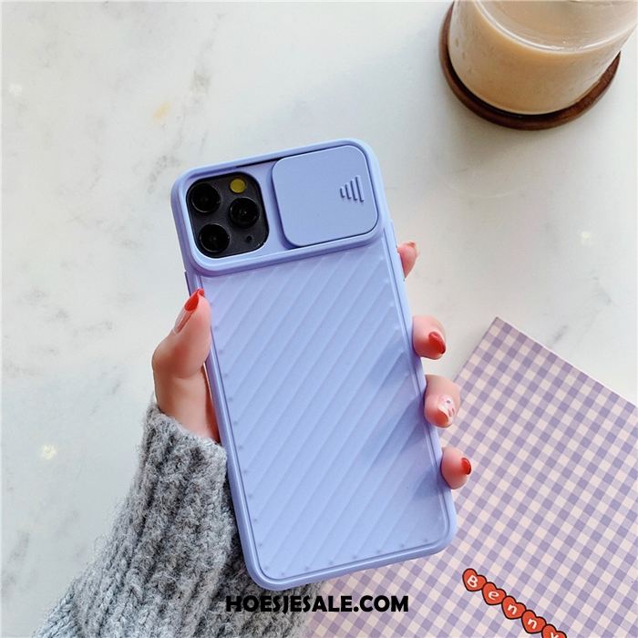 iPhone 11 Pro Hoesje Schrobben Mobiele Telefoon Eenvoudige Anti-fall Lovers Korting