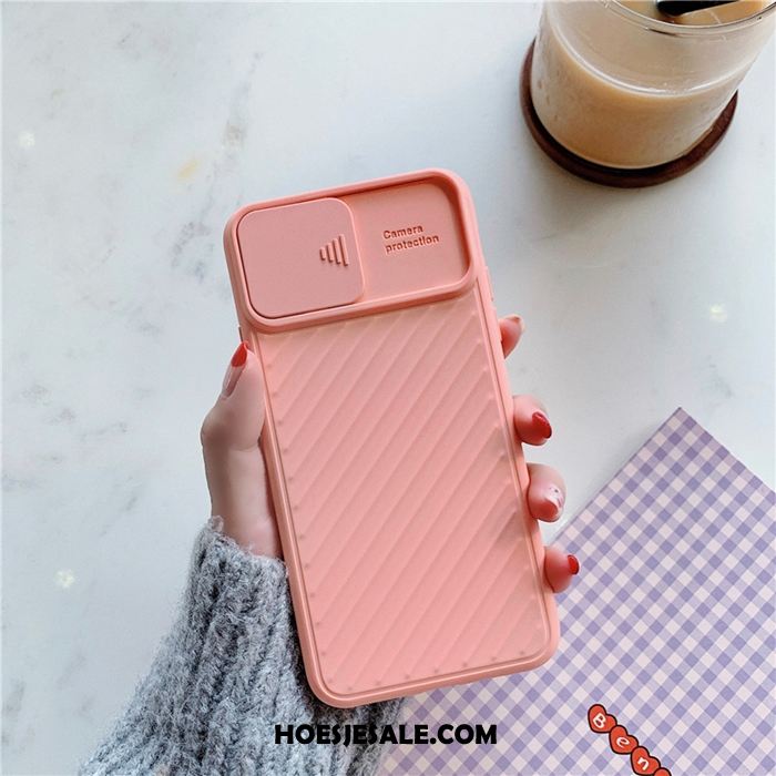 iPhone 11 Pro Hoesje Schrobben Mobiele Telefoon Eenvoudige Anti-fall Lovers Korting