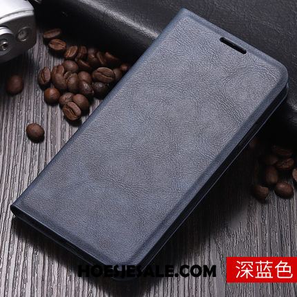 iPhone 11 Pro Hoesje Siliconen Hoes Leren Etui Bescherming Anti-fall Goedkoop