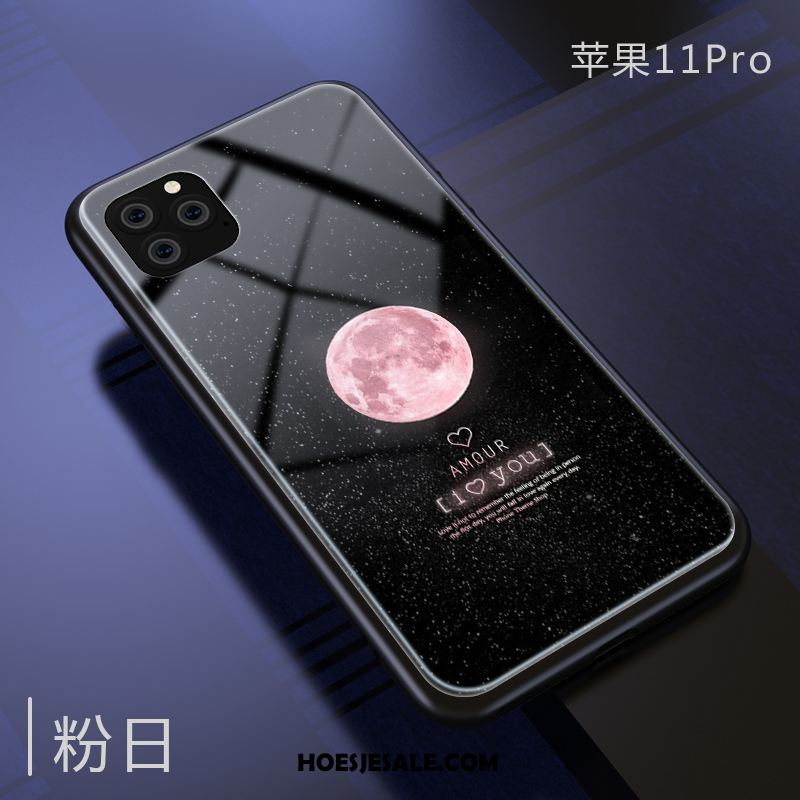 iPhone 11 Pro Hoesje Trendy Merk Sterrenhemel Siliconen Mobiele Telefoon Hoes Goedkoop