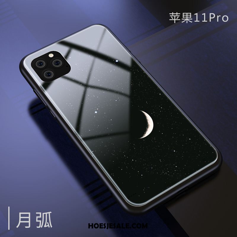 iPhone 11 Pro Hoesje Trendy Merk Sterrenhemel Siliconen Mobiele Telefoon Hoes Goedkoop