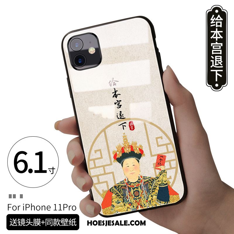 iPhone 11 Pro Hoesje Wind Trendy Merk Chinese Stijl Persoonlijk Lovers Kopen