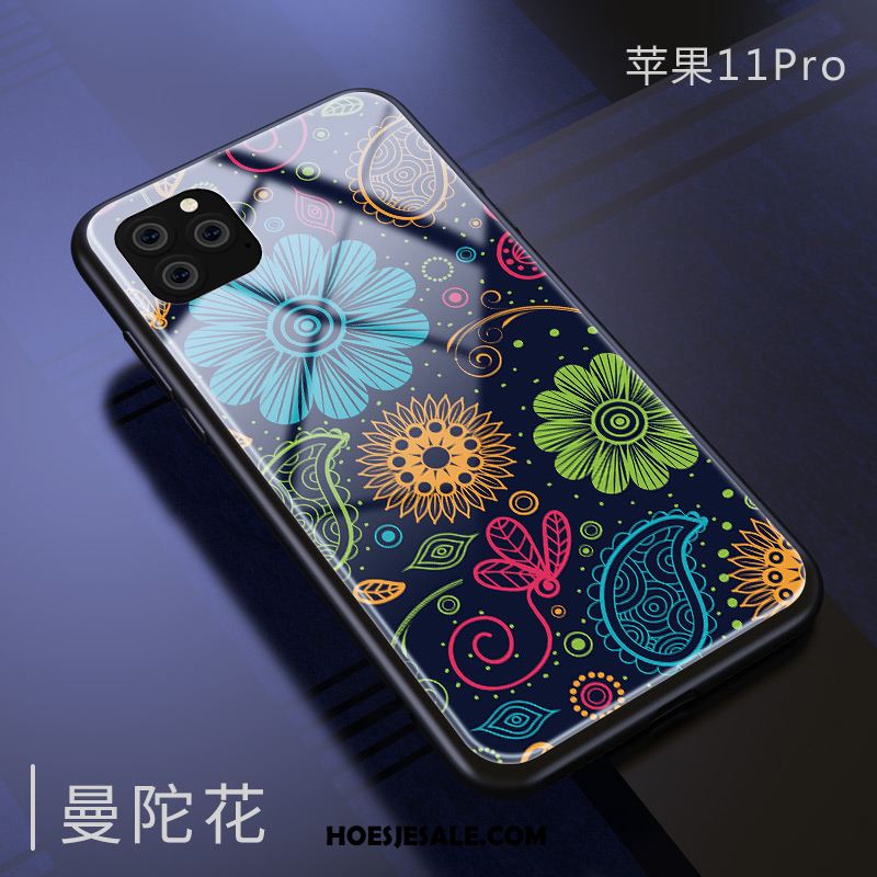 iPhone 11 Pro Hoesje Wit Chinese Stijl Trendy Merk Anti-fall Bescherming Sale