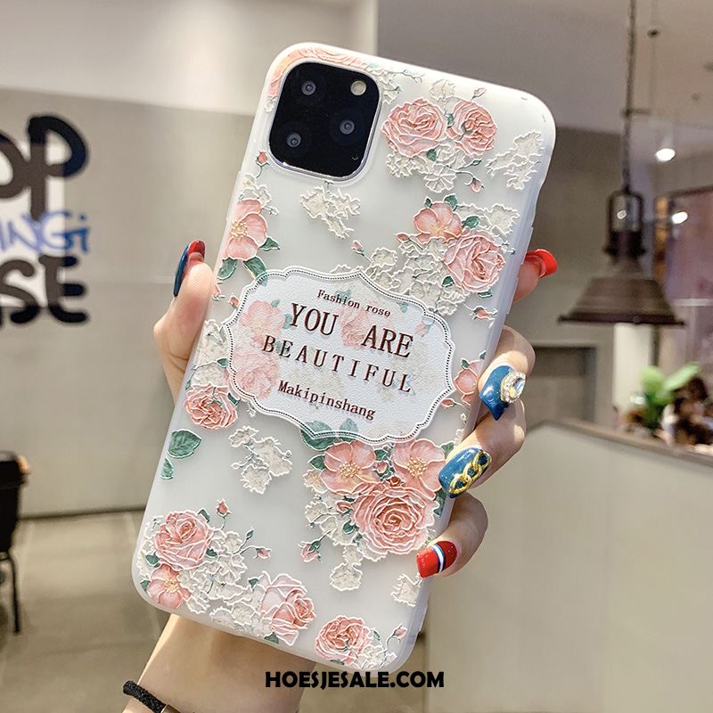 iPhone 11 Pro Max Hoesje Bescherming Trend Anti-fall Persoonlijk Roze Online