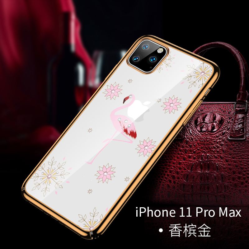 iPhone 11 Pro Max Hoesje Doorzichtig Anti-fall Hoes Net Red Luxe Kopen