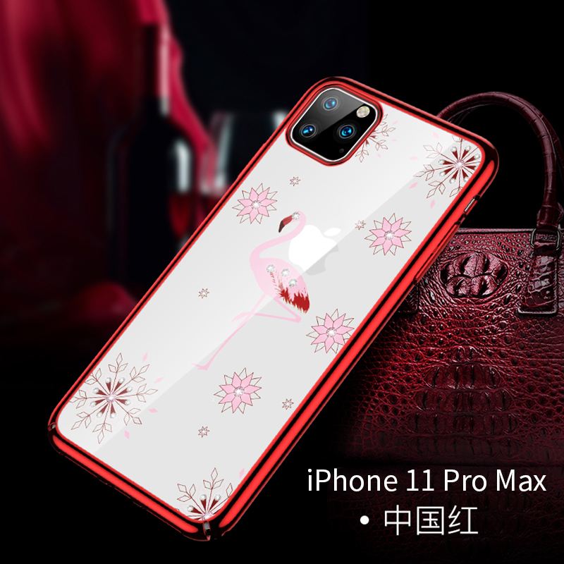 iPhone 11 Pro Max Hoesje Doorzichtig Anti-fall Hoes Net Red Luxe Kopen