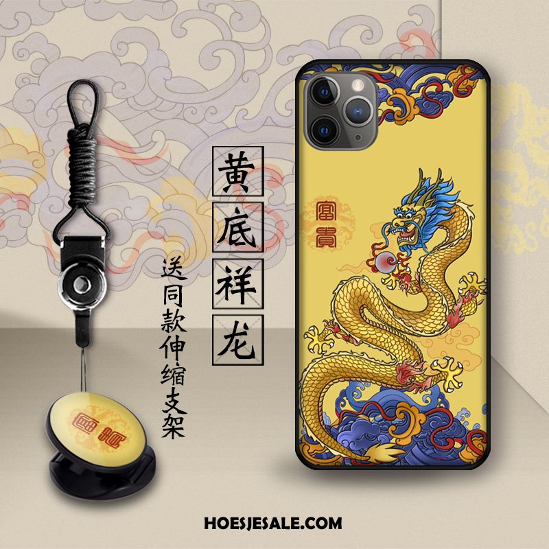 iPhone 11 Pro Max Hoesje Draak Vintage Bescherming Schoonheid Chinese Stijl Kopen