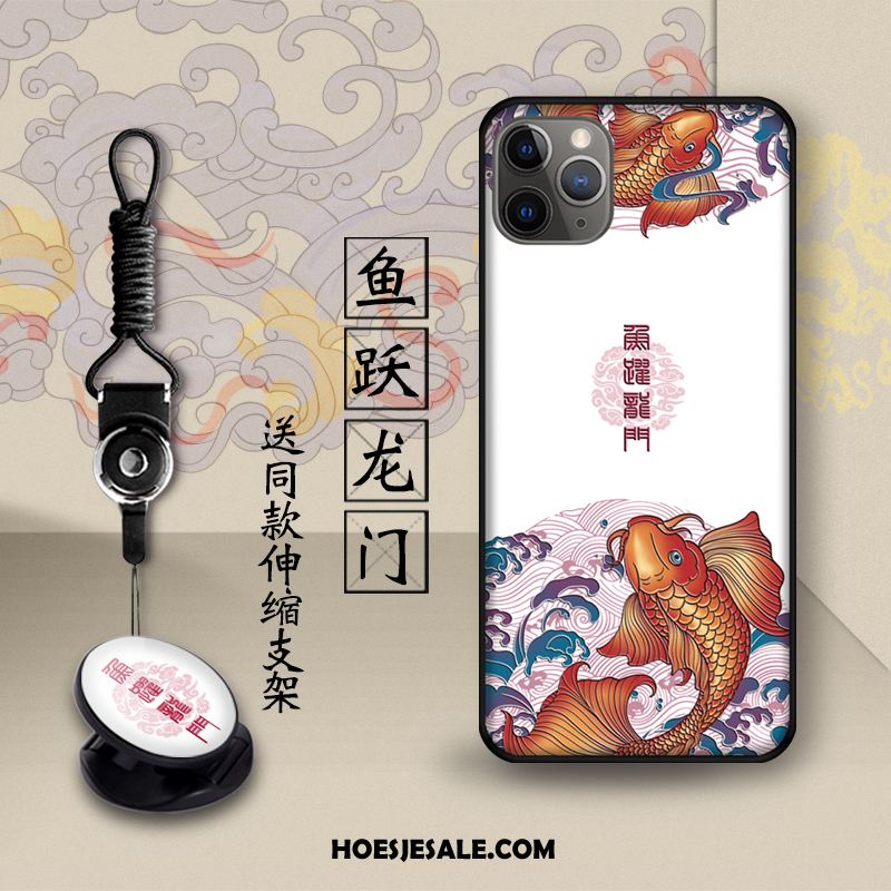 iPhone 11 Pro Max Hoesje Draak Vintage Bescherming Schoonheid Chinese Stijl Kopen