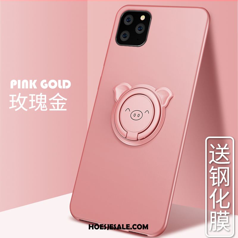 iPhone 11 Pro Max Hoesje Dun Anti-fall Rood Schrobben Mobiele Telefoon Online