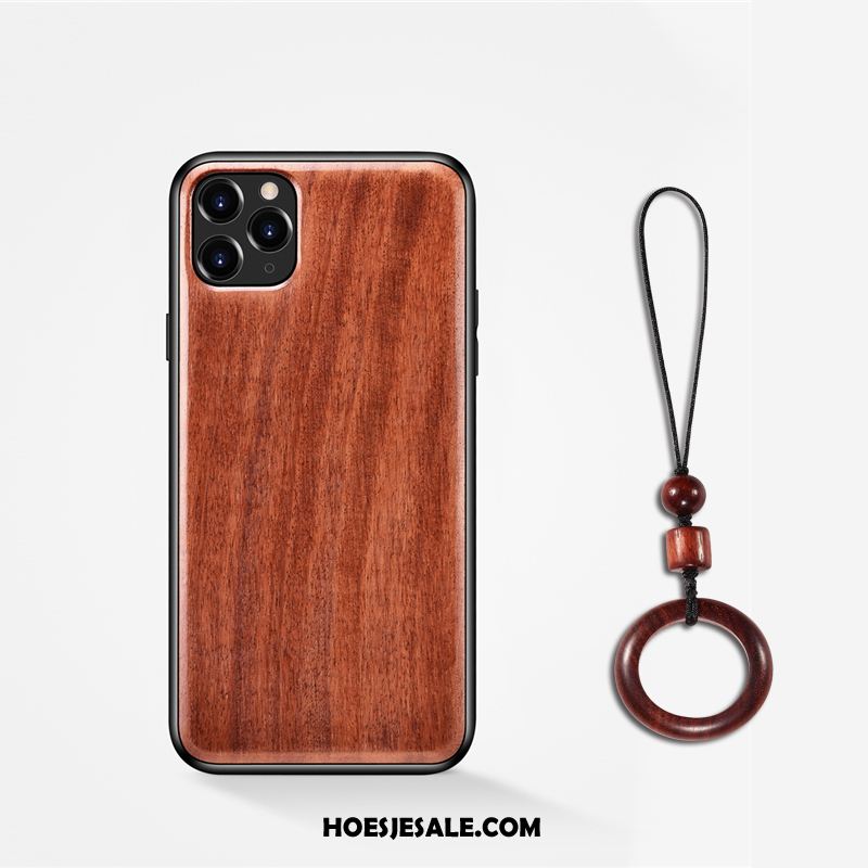 iPhone 11 Pro Max Hoesje Hout All Inclusive Nieuw Mobiele Telefoon Bescherming Korting