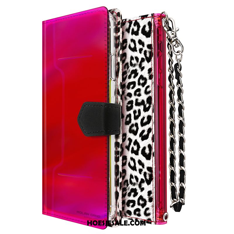 iPhone 11 Pro Max Hoesje Mobiele Telefoon Trendy Merk Bescherming Folio Anti-fall Goedkoop