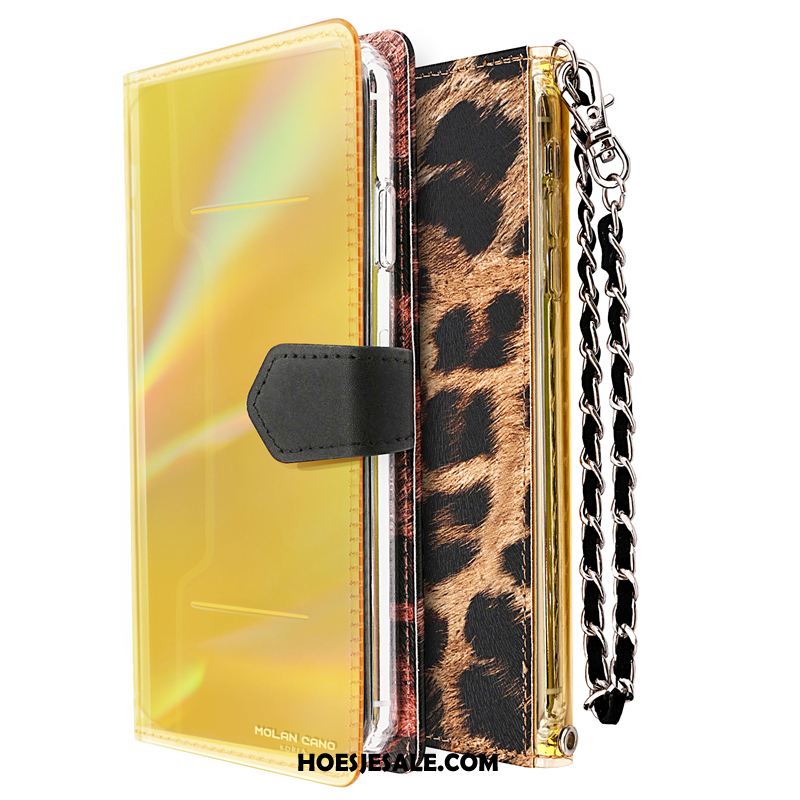 iPhone 11 Pro Max Hoesje Mobiele Telefoon Trendy Merk Bescherming Folio Anti-fall Goedkoop