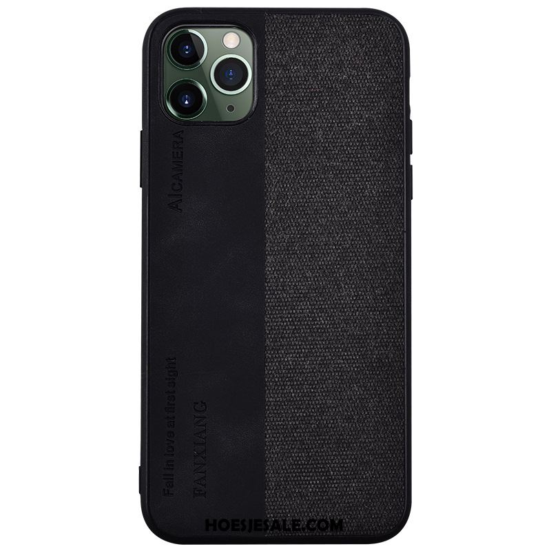 iPhone 11 Pro Max Hoesje Nieuw Anti-fall Hoes Dun Leren Etui Kopen