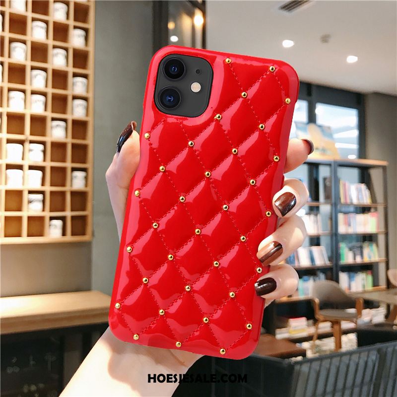 iPhone 12 Hoesje Wit Mobiele Telefoon Luxe Trendy Merk Net Red Online