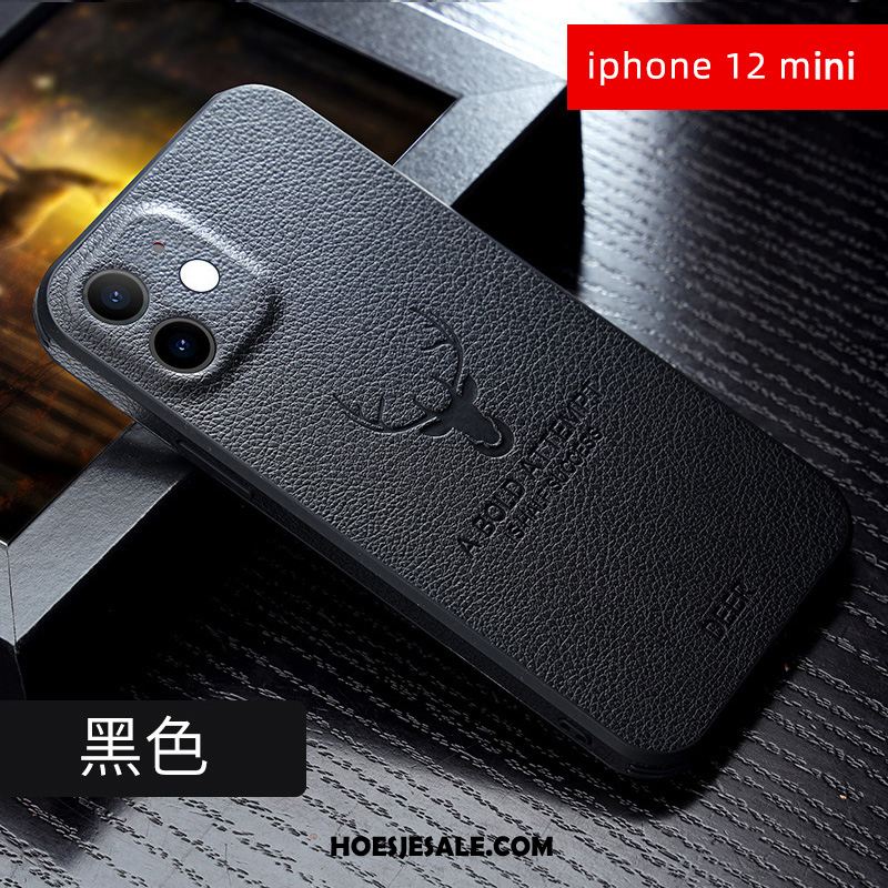 iPhone 12 Mini Hoesje Trendy Merk Eenvoudige Anti-fall Kwaliteit All Inclusive Kopen