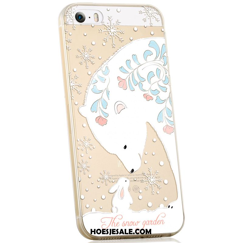 iPhone 5 / 5s Hoesje All Inclusive Anti-fall Persoonlijk Achterklep Zacht Kopen