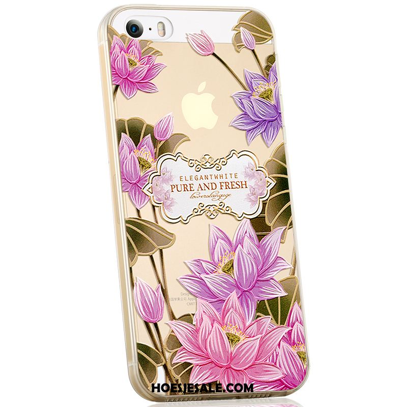 iPhone 5 / 5s Hoesje All Inclusive Anti-fall Persoonlijk Achterklep Zacht Kopen