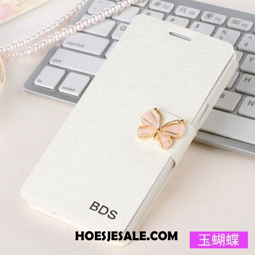 iPhone 5 / 5s Hoesje Bescherming Dun Folio Wit Hoes Online