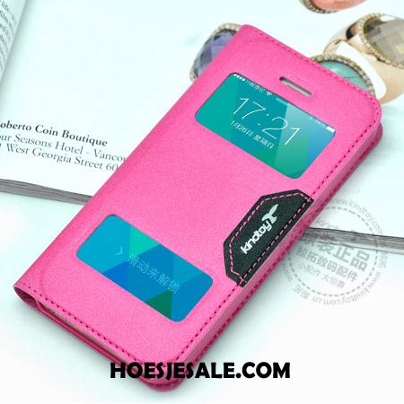 iPhone 5 / 5s Hoesje Bescherming Folio Leren Etui Mobiele Telefoon Winkel