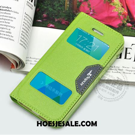 iPhone 5 / 5s Hoesje Bescherming Folio Leren Etui Mobiele Telefoon Winkel