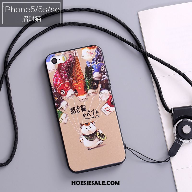 iPhone 5 / 5s Hoesje Bescherming Hoes Siliconen Zwart Mobiele Telefoon Kopen