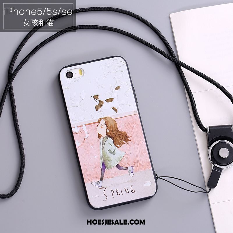 iPhone 5 / 5s Hoesje Bescherming Hoes Siliconen Zwart Mobiele Telefoon Kopen