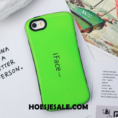 iPhone 5 / 5s Hoesje Blauw All Inclusive Anti-fall Siliconen Lovers Online