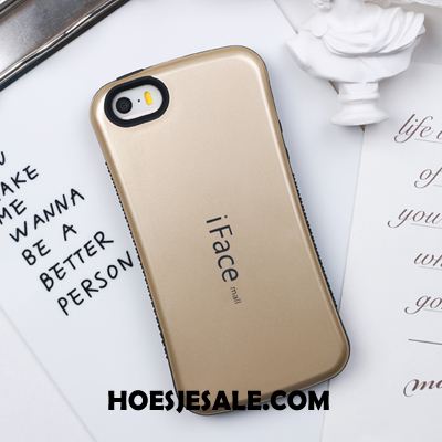 iPhone 5 / 5s Hoesje Blauw All Inclusive Anti-fall Siliconen Lovers Online