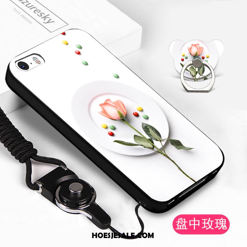 iPhone 5 / 5s Hoesje Hanger Mobiele Telefoon Zwart Eenvoudige Hoes Kopen