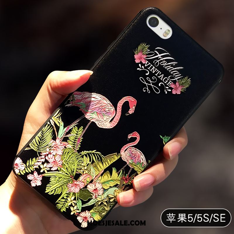 iPhone 5 / 5s Hoesje Hoes Chinese Stijl Mobiele Telefoon Siliconen Scheppend Kopen