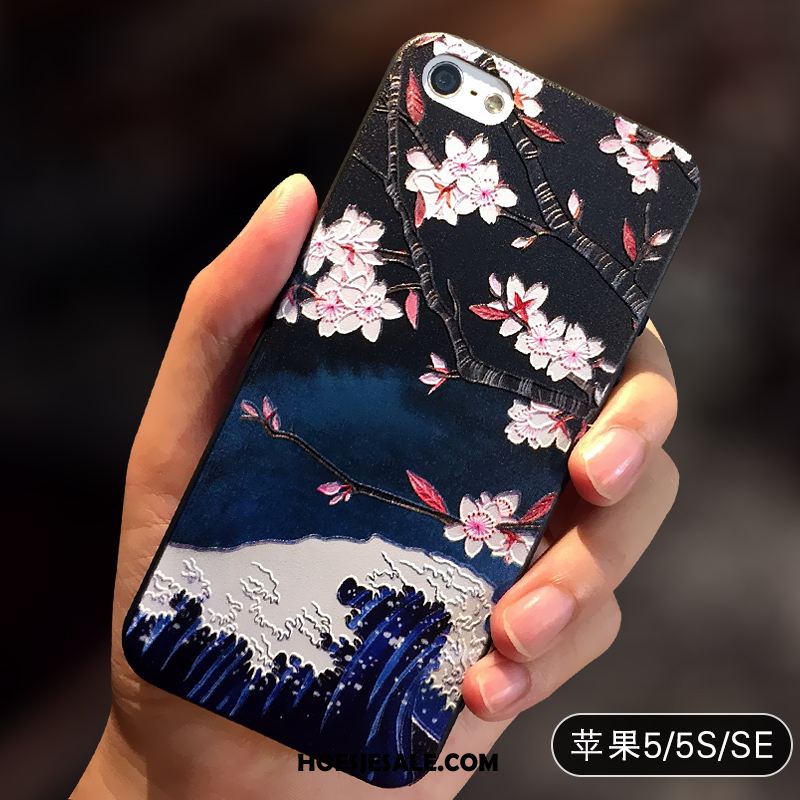 iPhone 5 / 5s Hoesje Hoes Chinese Stijl Mobiele Telefoon Siliconen Scheppend Kopen