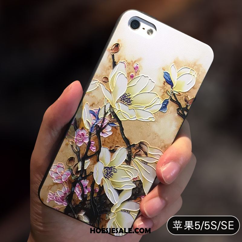 iPhone 5 / 5s Hoesje Hoes Chinese Stijl Mobiele Telefoon Siliconen Scheppend Kopen