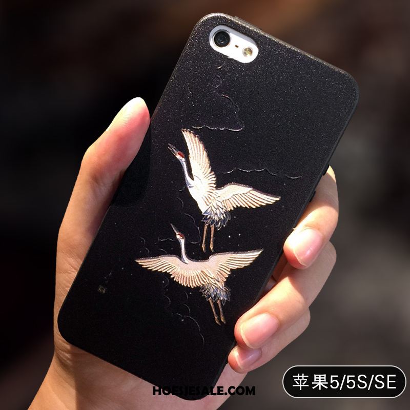 iPhone 5 / 5s Hoesje Hoes Chinese Stijl Mobiele Telefoon Siliconen Scheppend Kopen