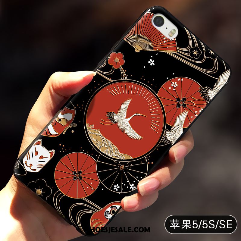 iPhone 5 / 5s Hoesje Hoes Chinese Stijl Mobiele Telefoon Siliconen Scheppend Kopen